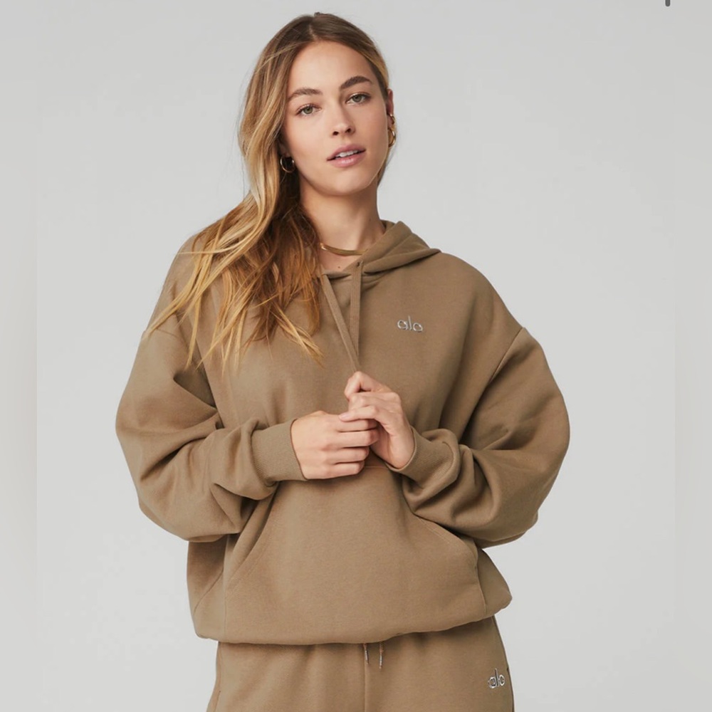 Alo Accolade Hoodie - Gravel